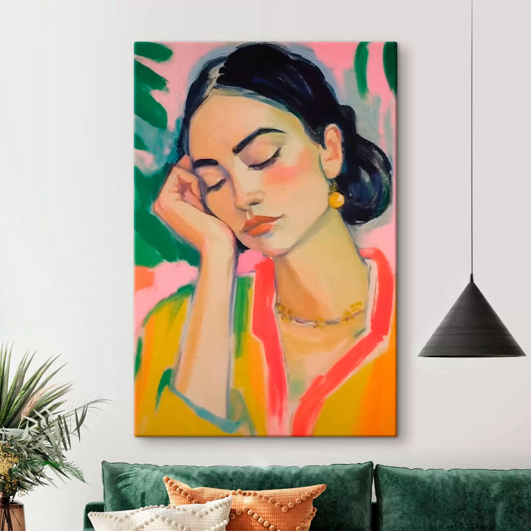 wall murals Beautiful woman s41796