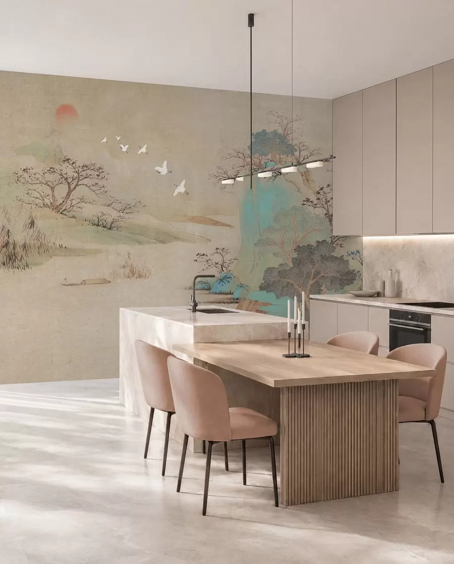 wall murals Landscape in chinese style u42038