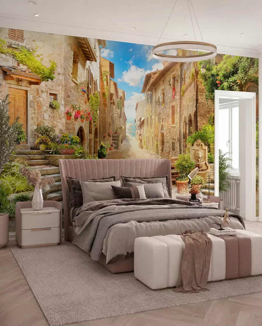 Wall Mural Photo Wallpaper Plant, building e property u42397