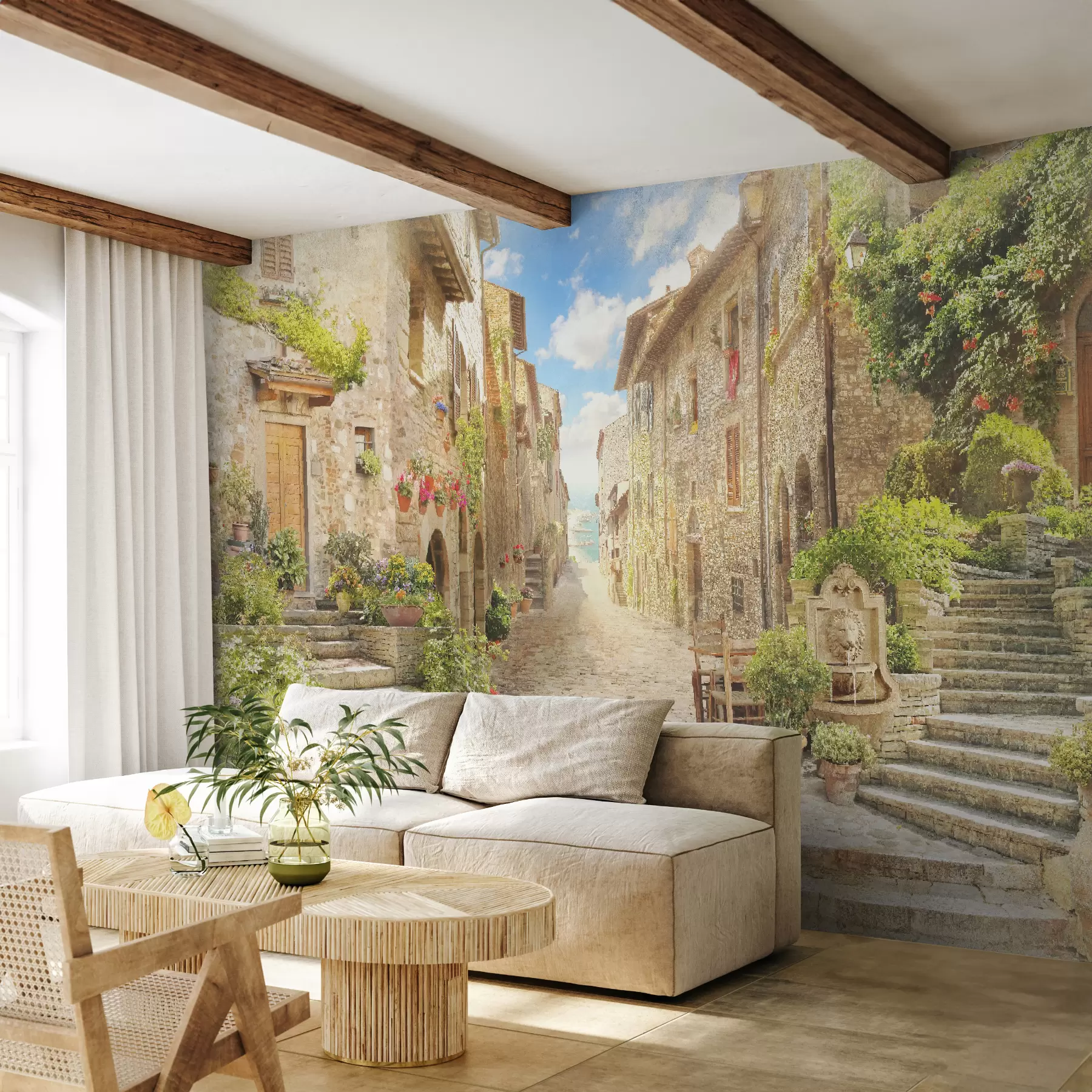 Wall Mural Photo Wallpaper Plant, building e property u42397