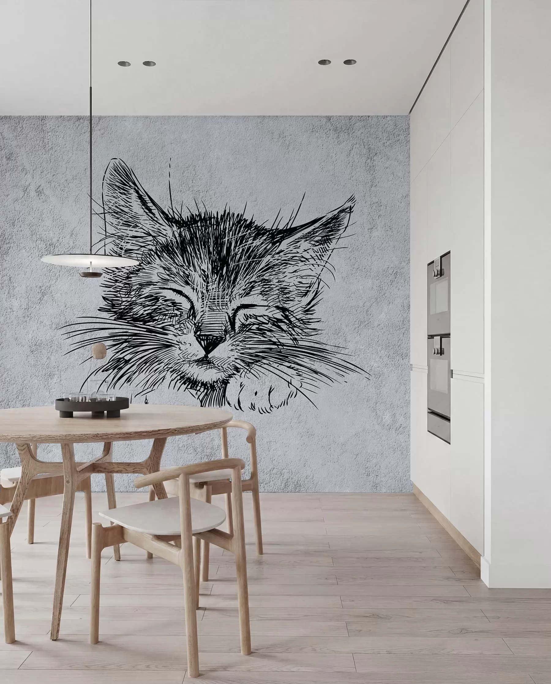 wall murals Cat, felidae e carnivore u43536