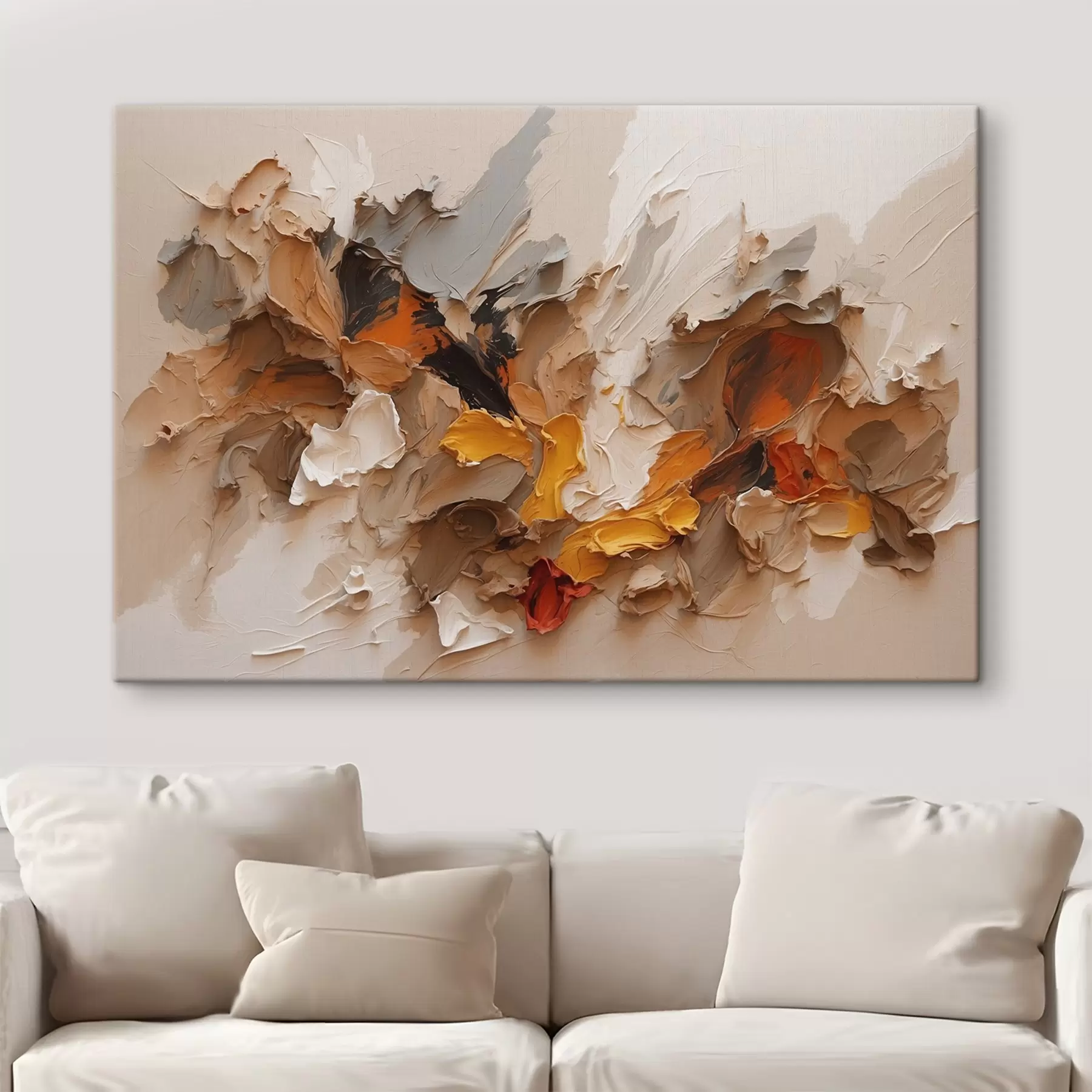 wall murals Abstract painting in oil painting style s42087