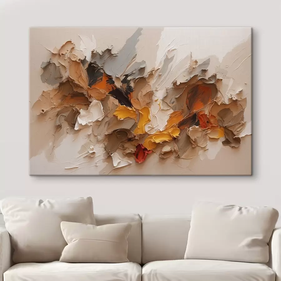 wall murals Abstract painting in oil painting style s42087