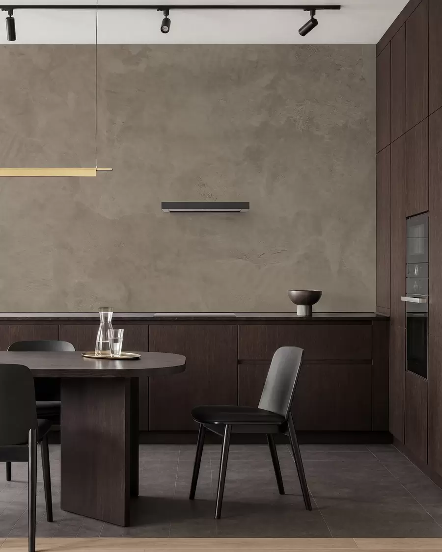 Wall Mural Photo Wallpaper Brown and beige background with concrete wall effect w02553v3