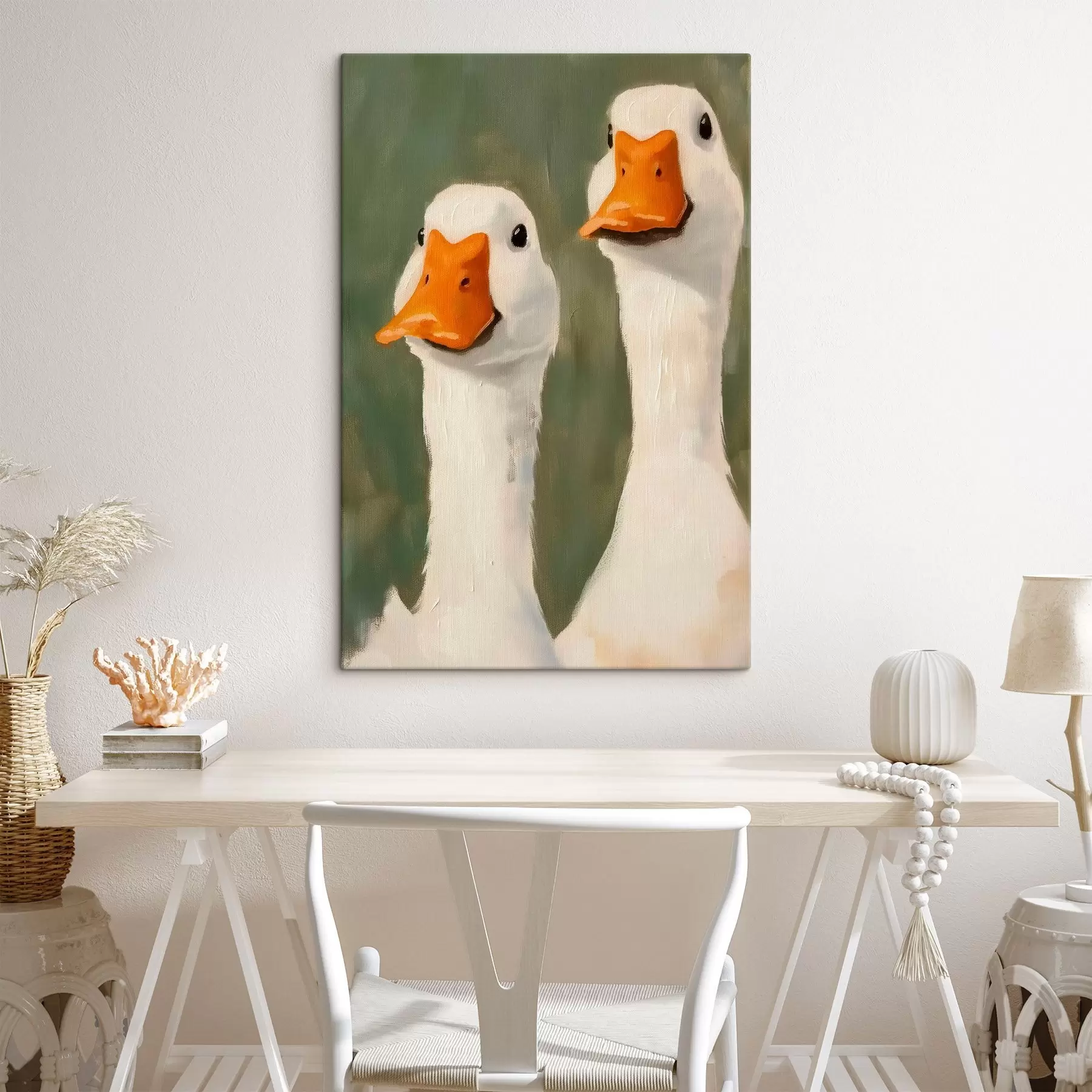 wall murals Two geese s42152
