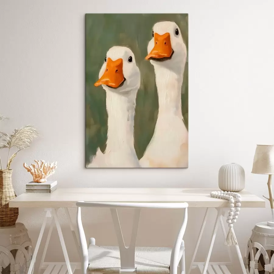 wall murals Two geese s42152