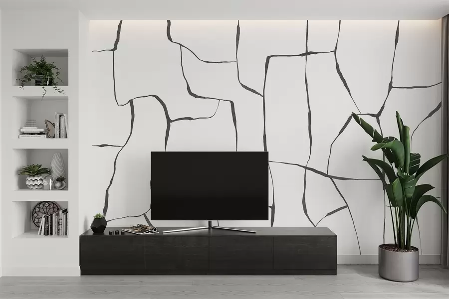 Wall Mural Photo Wallpaper Abstract lines w08574v1