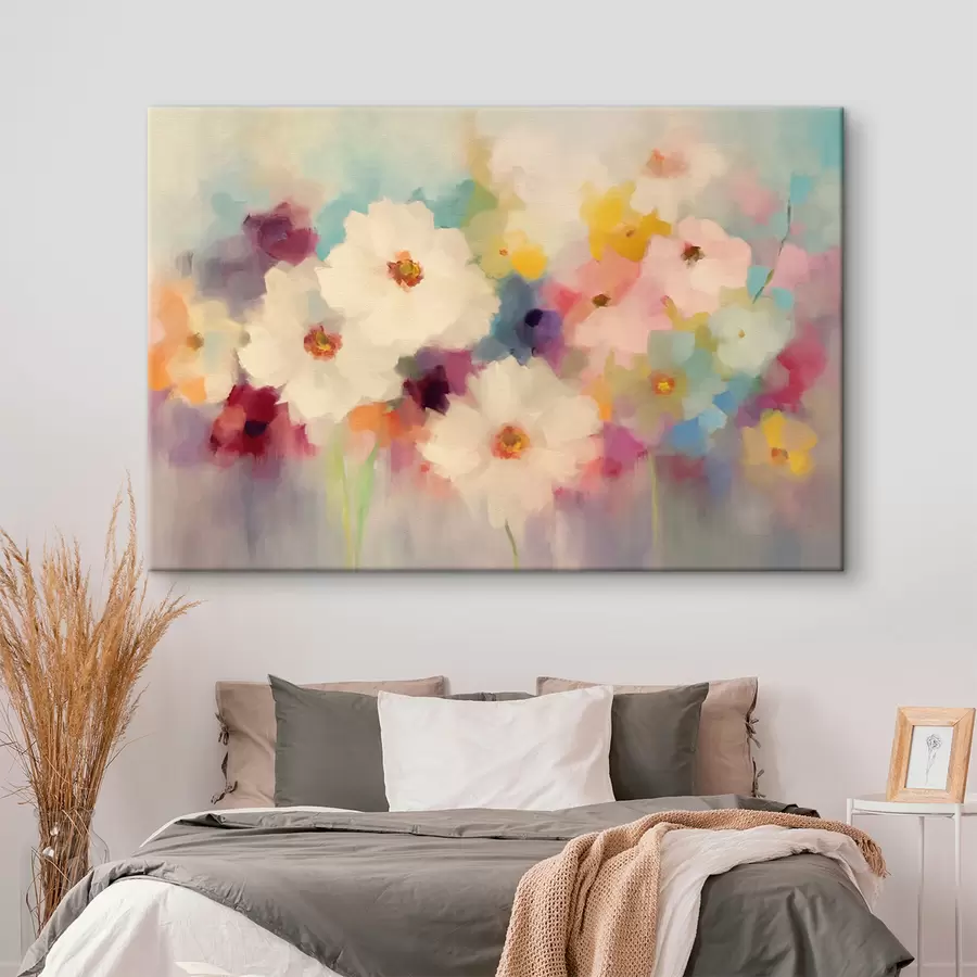 wall murals Colorful flowers s42308