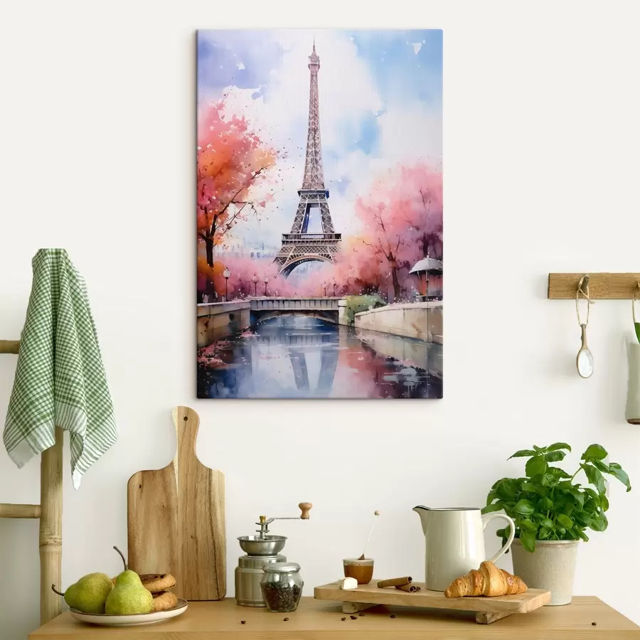 murales Vista de la Torre Eiffel s42079