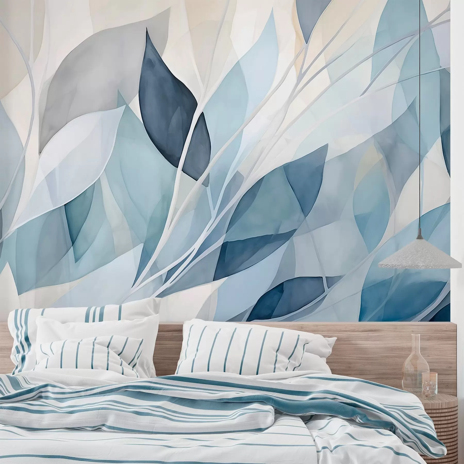Wall Mural Photo Wallpaper Abstract leaves w02701
