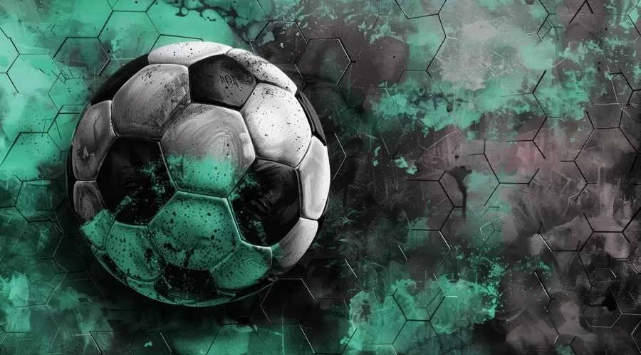 Wall Mural Photo Wallpaper Soccer ball w08618