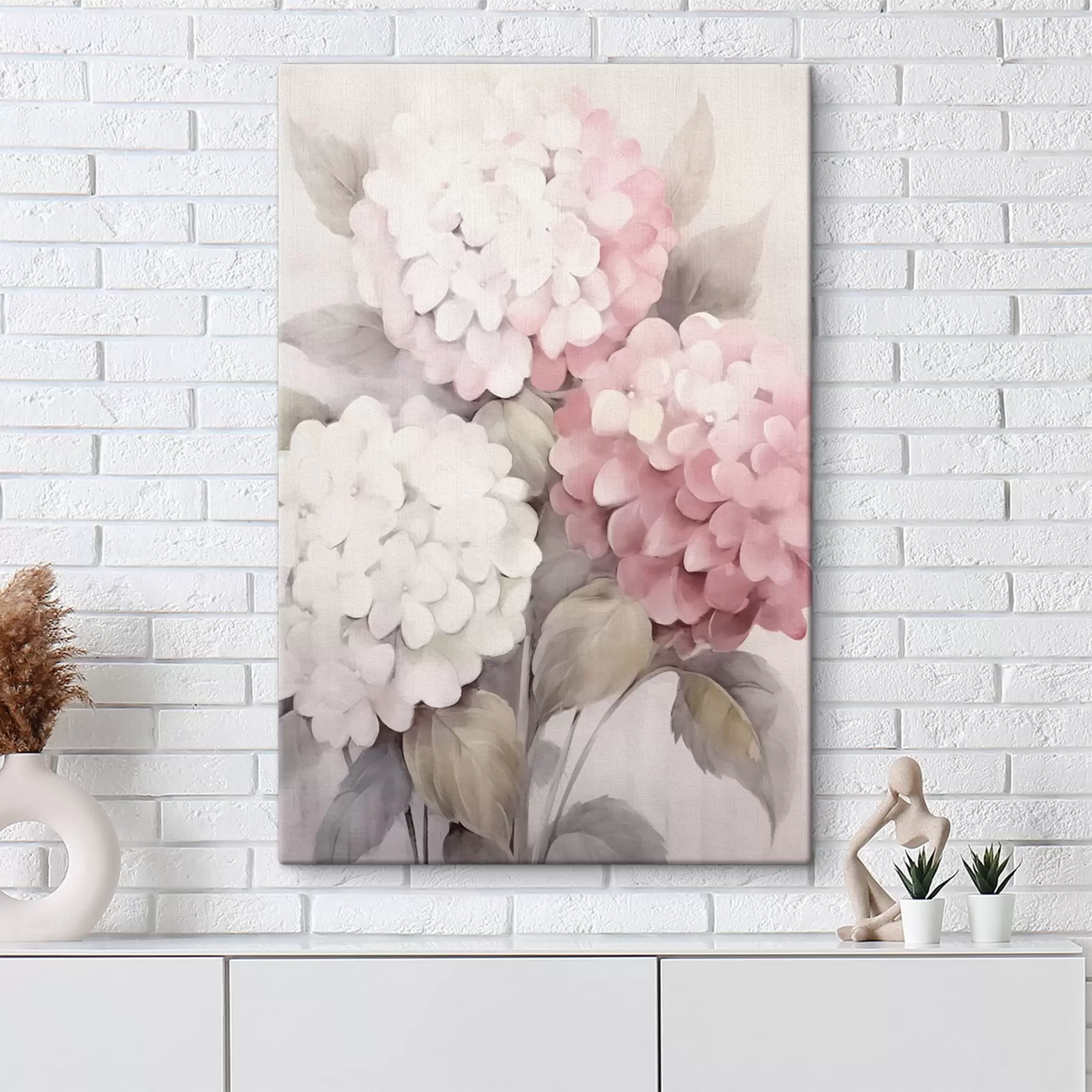 murales Flores de hortensia s42347