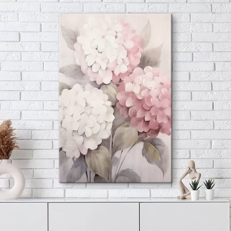 murales Flores de hortensia s42347
