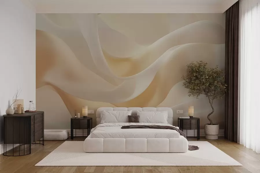 Wall Mural Photo Wallpaper imitation of silk fabric w02765