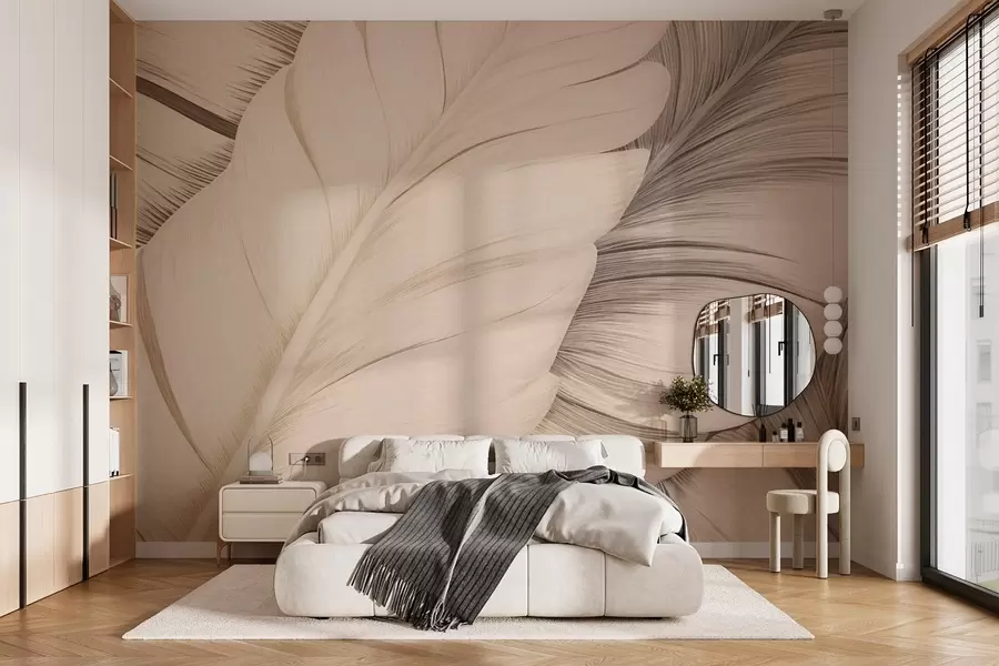 murales Hojas grandes w02859