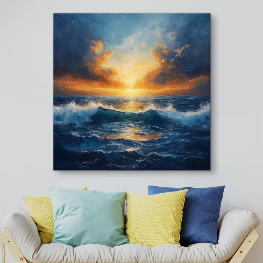 wall murals Sea at dawn s42510