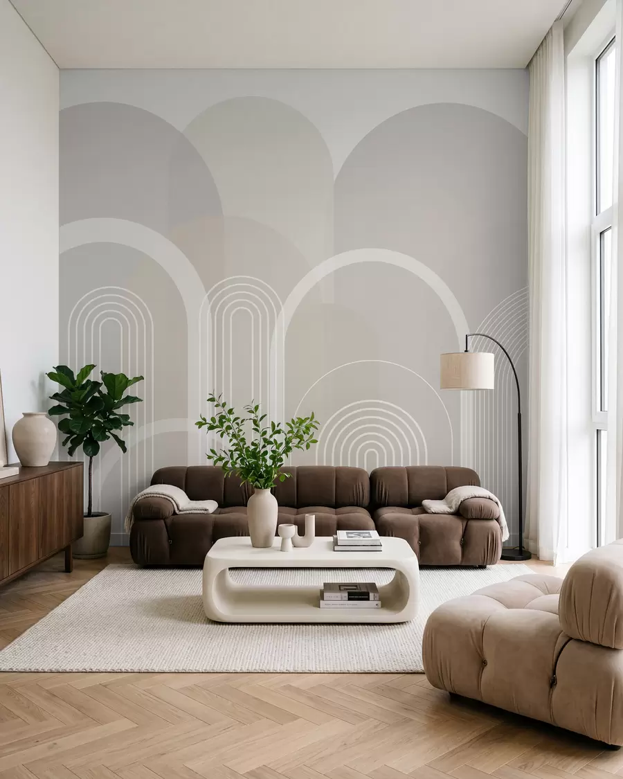 Wall Mural Photo Wallpaper Geometric arches boho w02935v1
