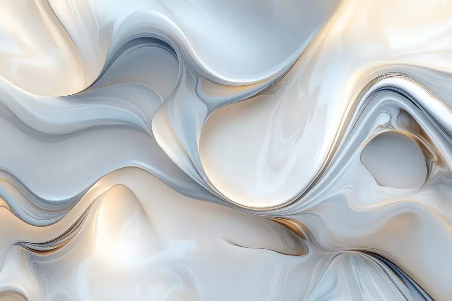 Wall Mural Photo Wallpaper Wallpaper in the style of liquid texture w02909