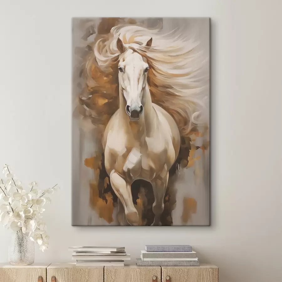 wall murals White horse s42747