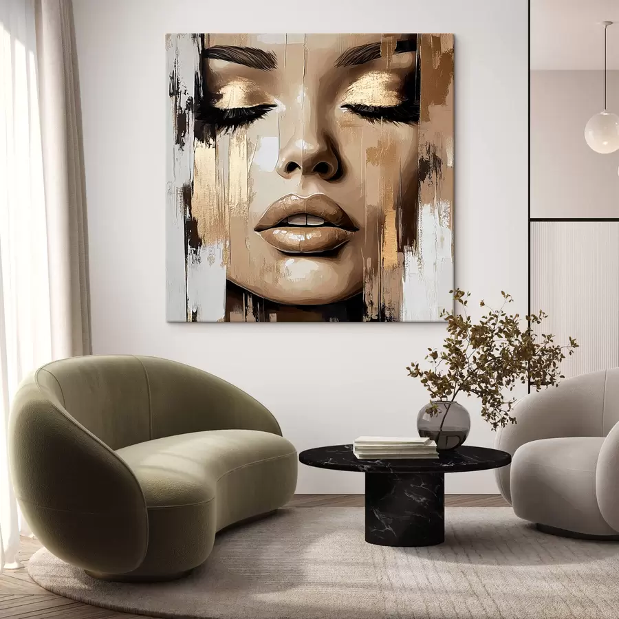 wall murals A portrait of a woman s42598