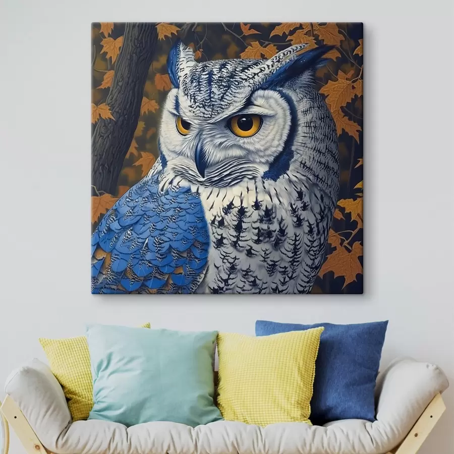 wall murals Large owl s42862