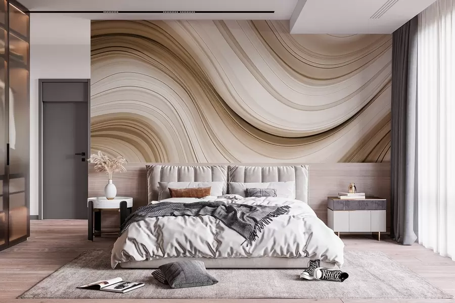 Wall Mural Photo Wallpaper Abstract wave w02899