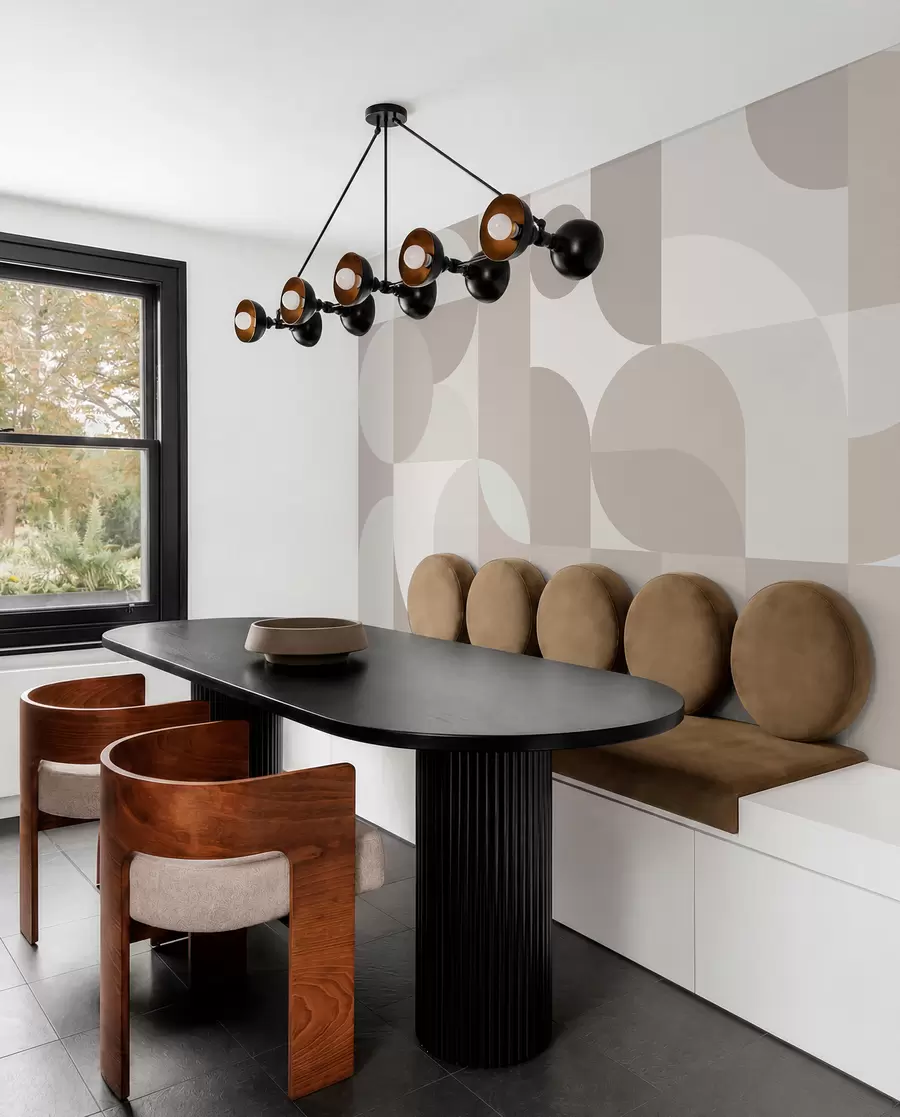 Wall Mural Photo Wallpaper Stylish geometry trend w03058