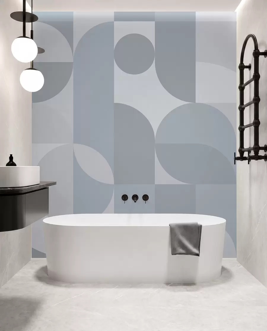 wall murals Stylish geometry trend w03058v3