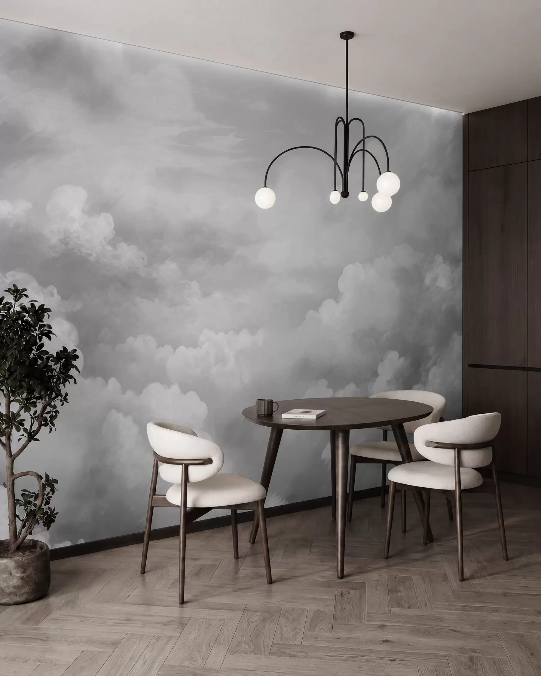wall murals Clouds and silence w03047v1
