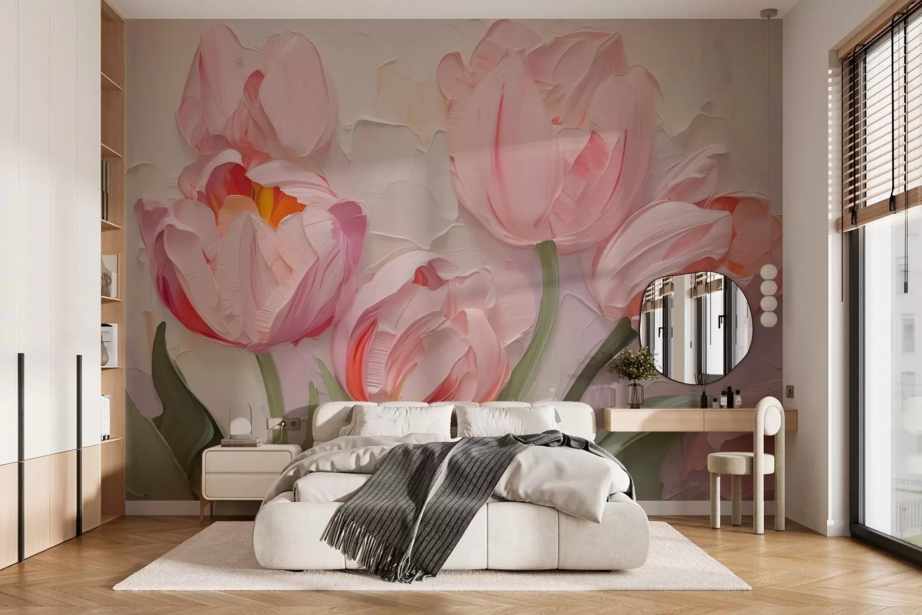 wall murals Tulips imitation painting w03066