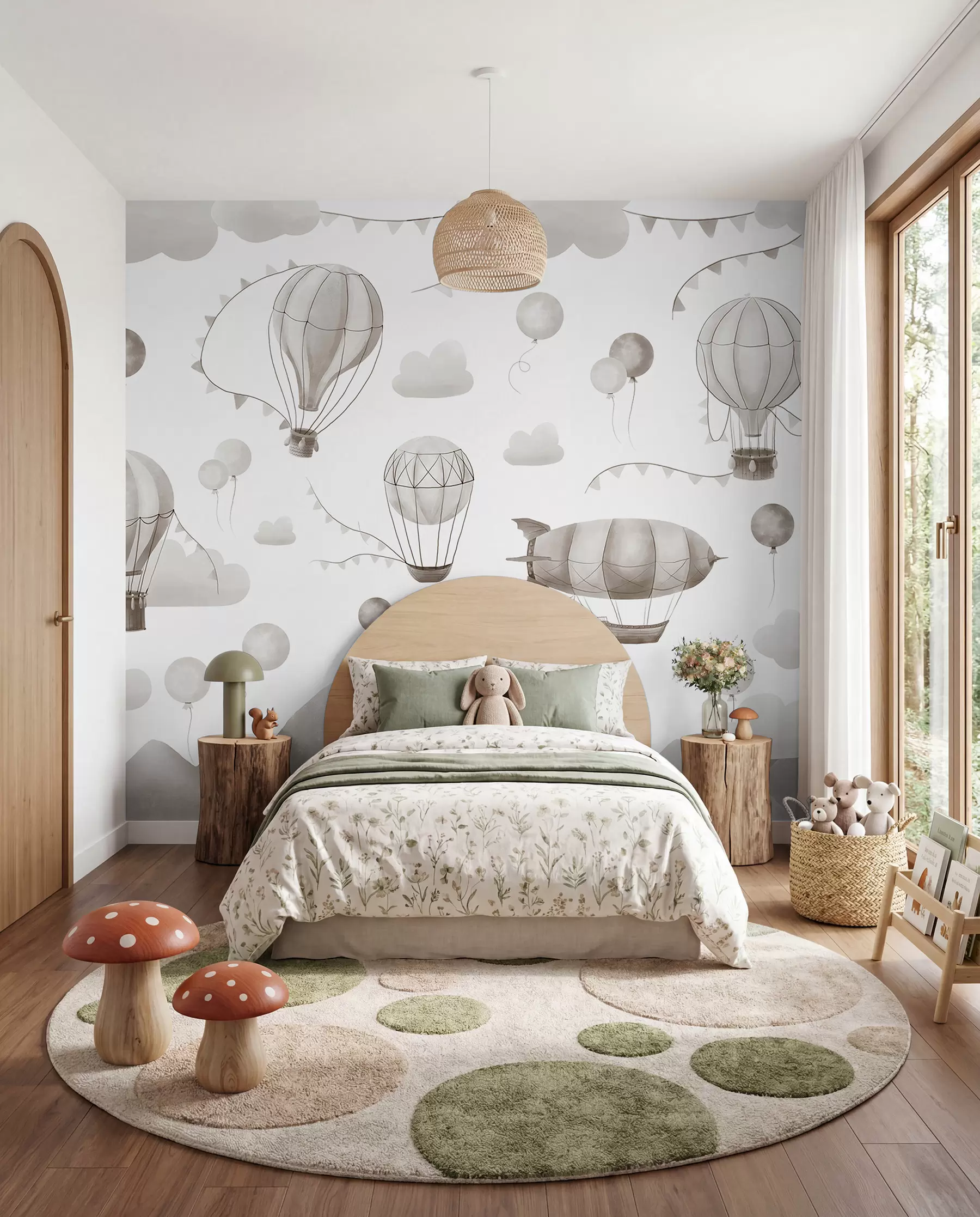 Wall Mural Photo Wallpaper Flight and tenderness w08765v1