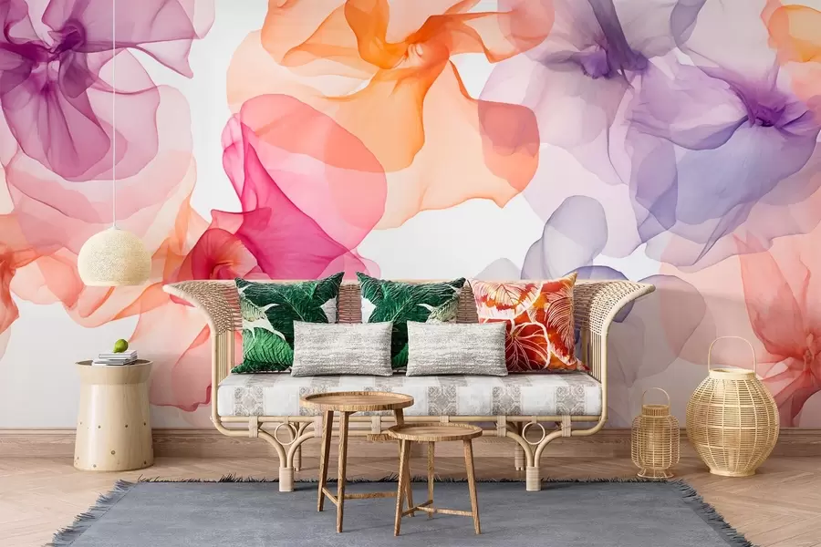 Wall Mural Photo Wallpaper Floral patterns w03095