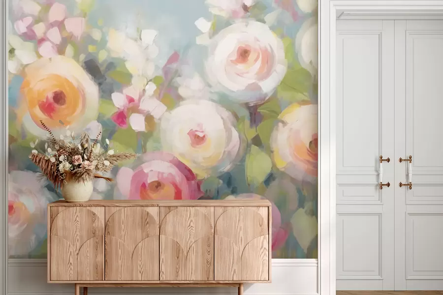 murales Flores de colores w03213