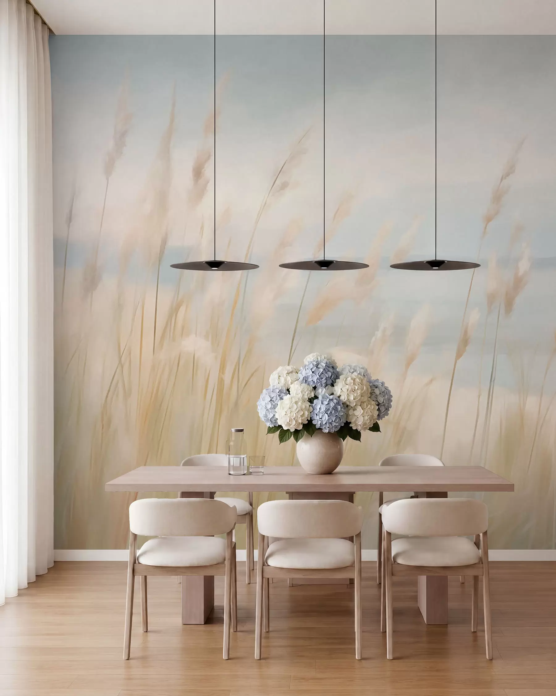 peintures murales Plantes de la pampa w03231