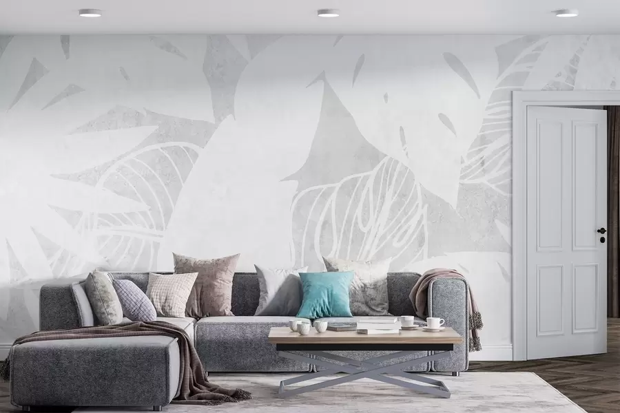 Wall Mural Photo Wallpaper Abstract floral pattern w03270