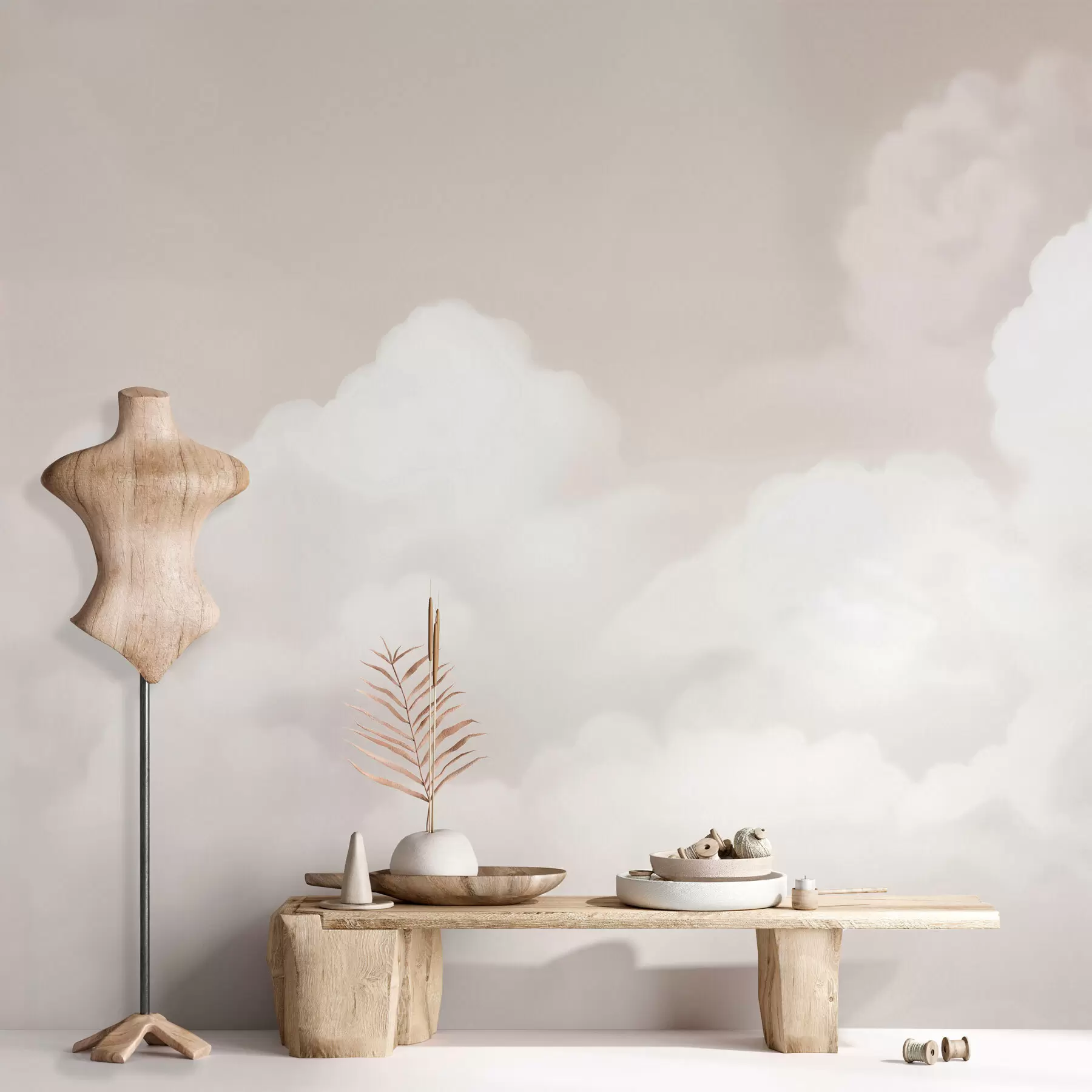 peintures murales Ciel et nuages w03301v2
