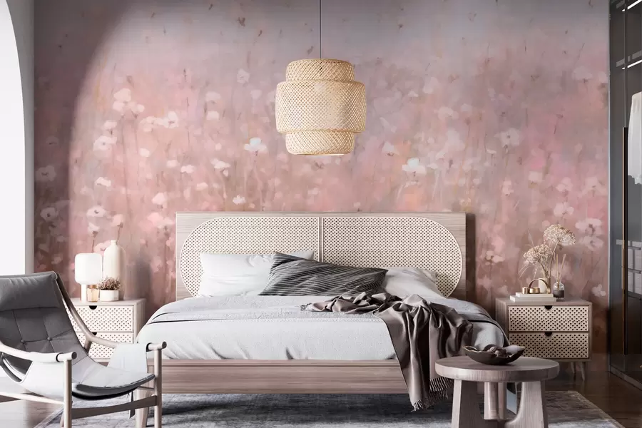 murales Flores y plantas del campo w03309