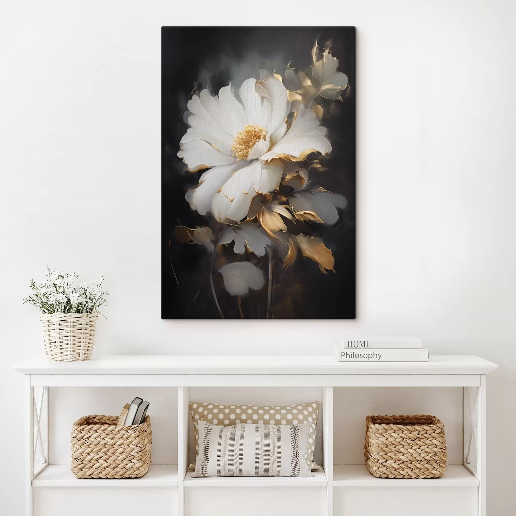 murales Gran flor clara s43208