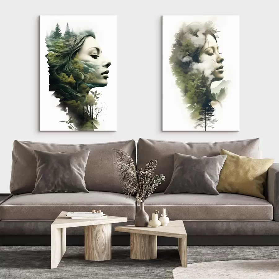 murales Gente, chicas, naturaleza m00427