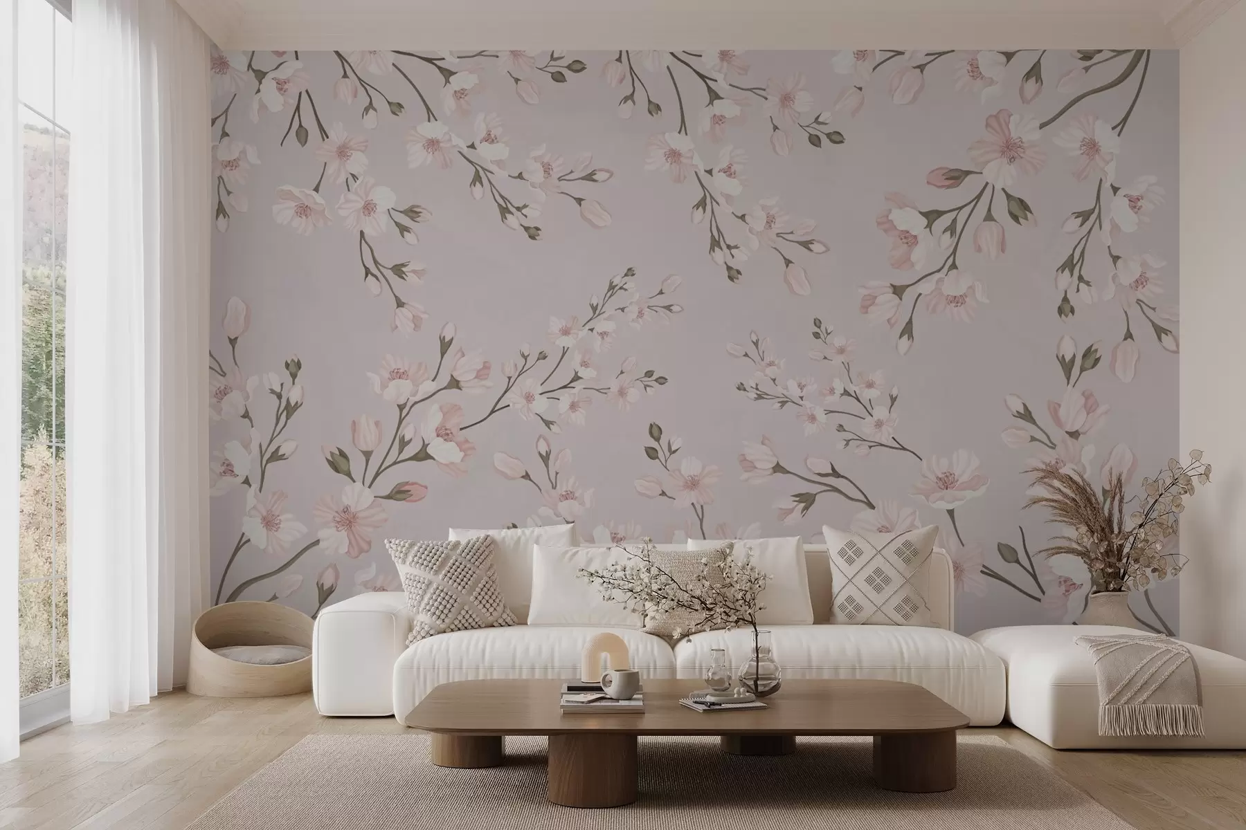 wall murals Flowering branches w03300
