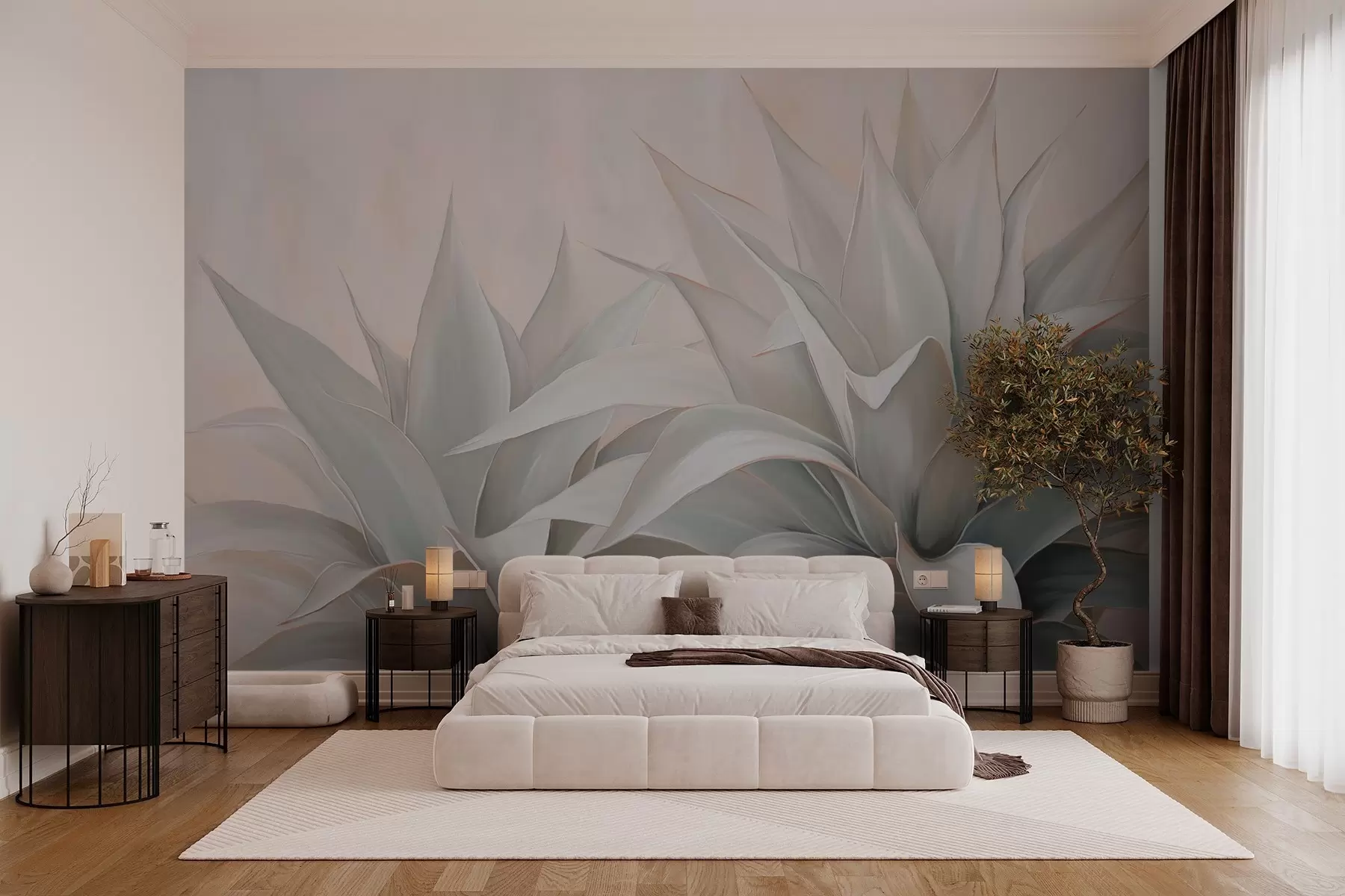 Wall Mural Photo Wallpaper Succulents w03268