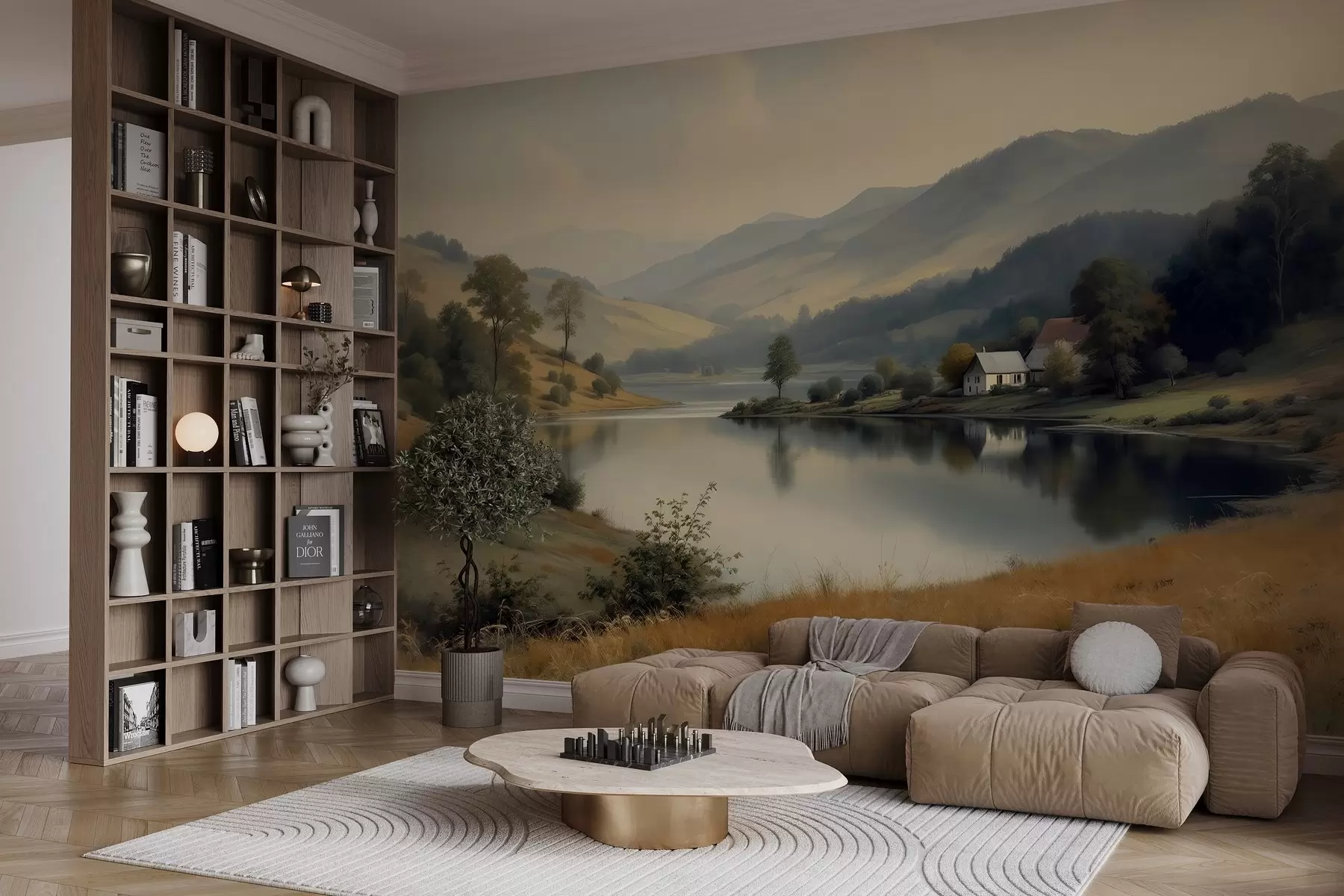 Wall Mural Photo Wallpaper Landscape tranquility w03331