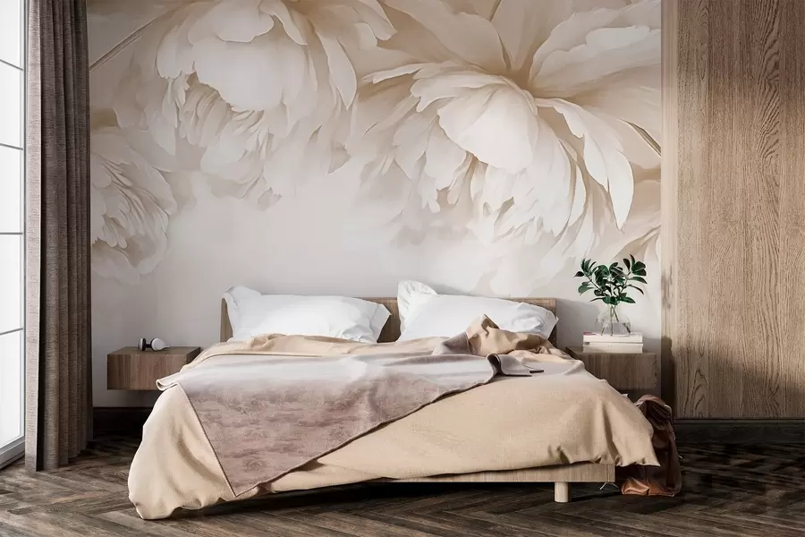 Wall Mural Photo Wallpaper Peonies w03239
