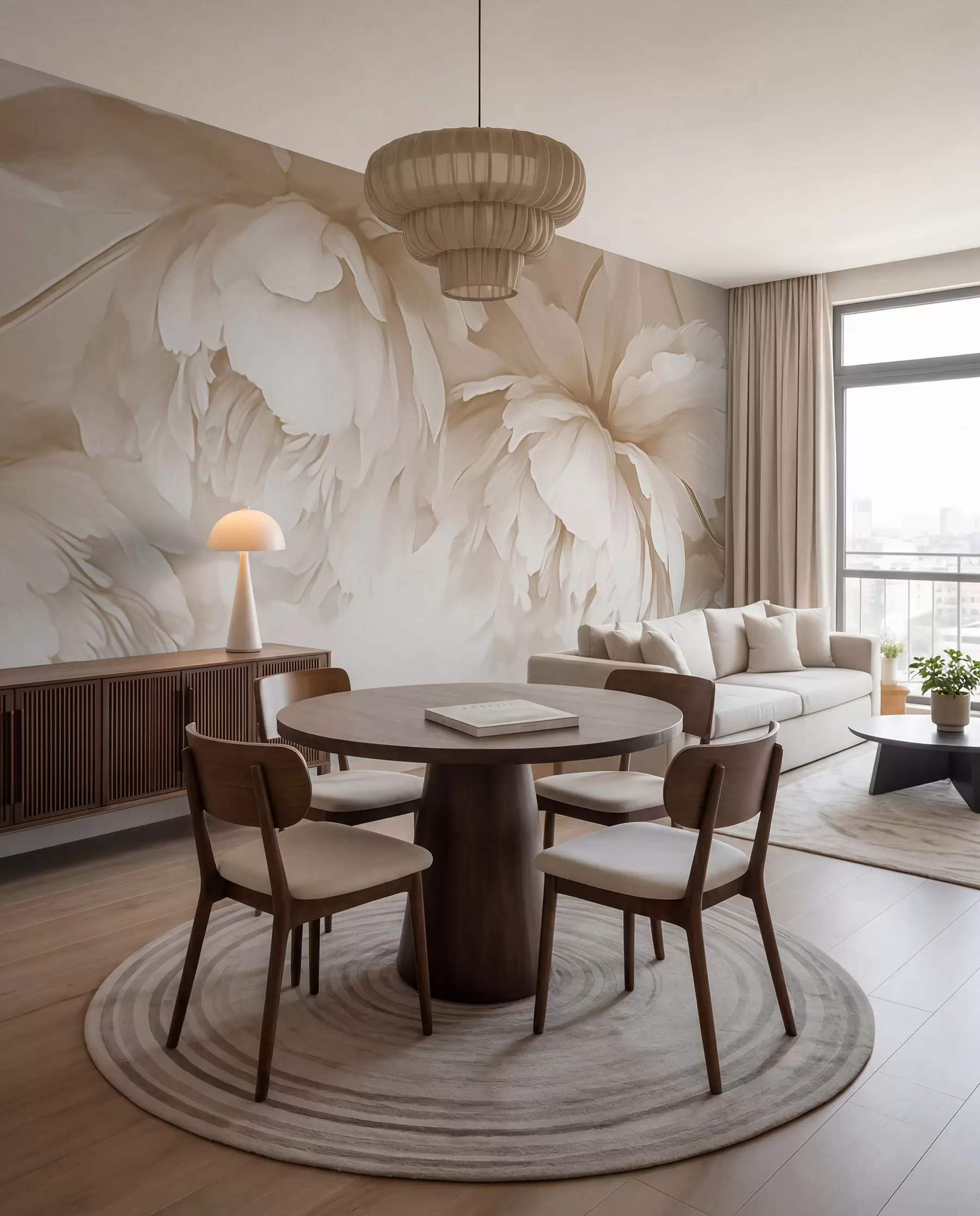 wall murals Peonies w03239
