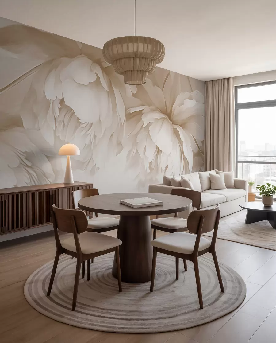 wall murals Peonies w03239