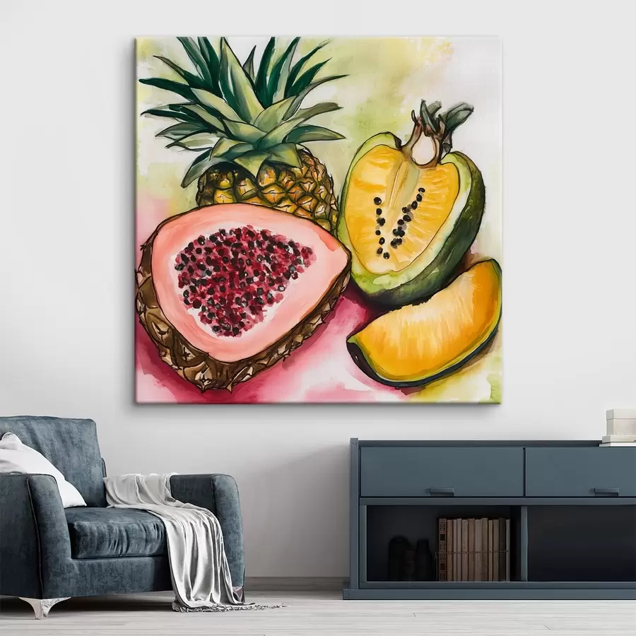 murales Frutas tropicales s43303