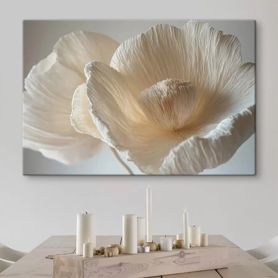 murales Gran flor beige s43332