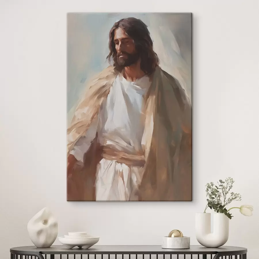 wall murals Jesus imitation painting s43345