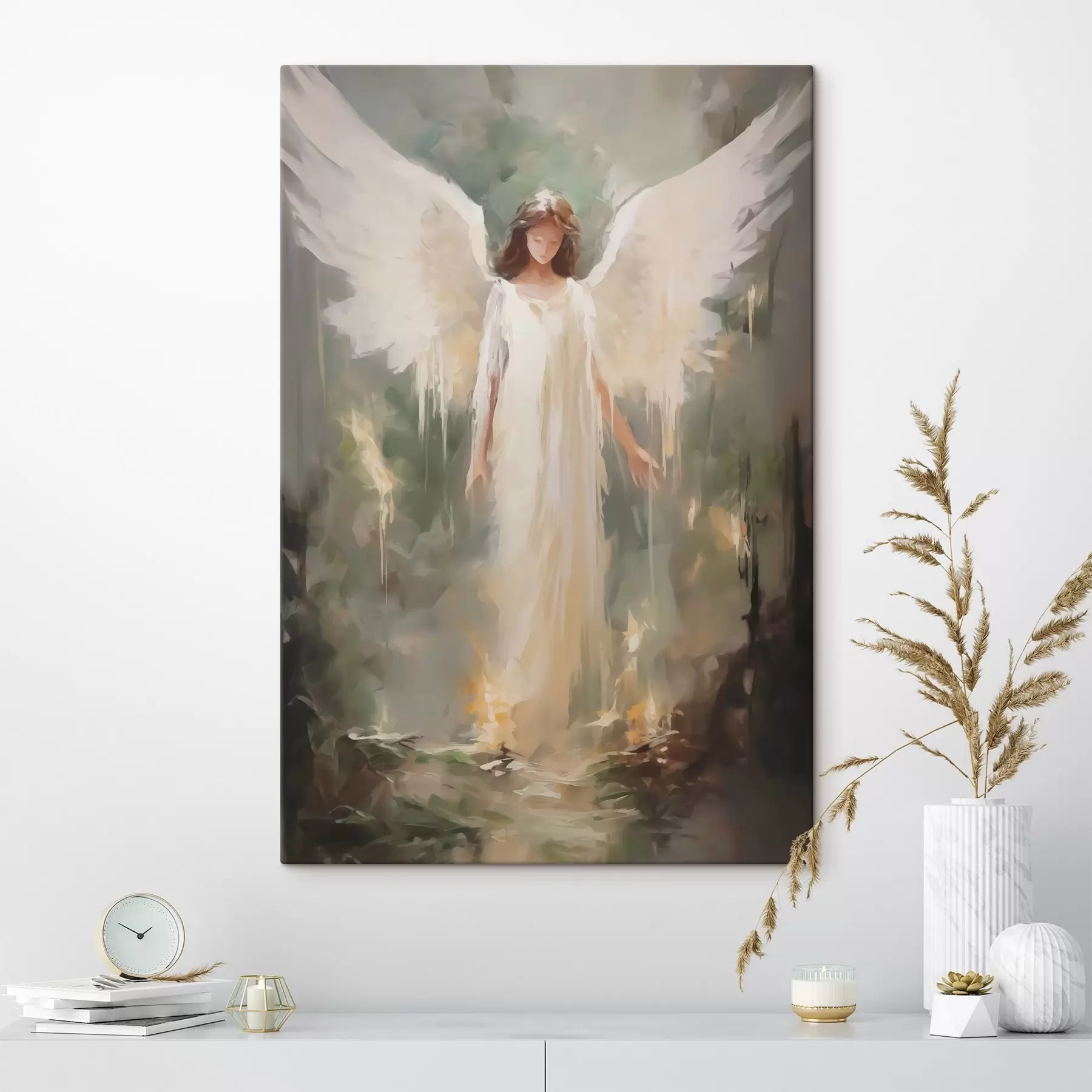 wall murals Abstract angel imitation painting s43353