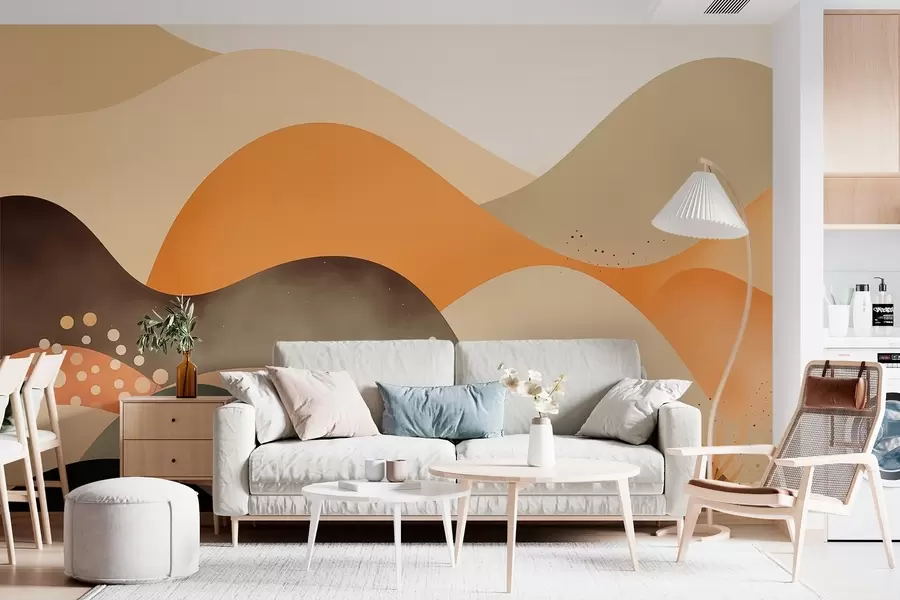 murais de parede Paisagem abstrata w03425